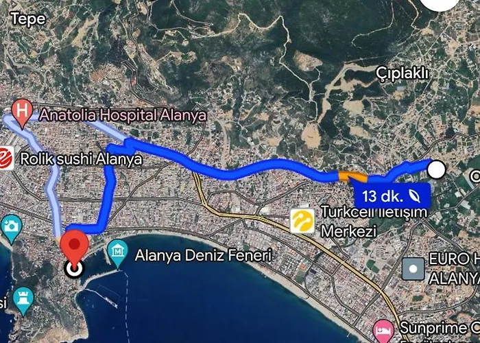 Silece Garden Uec Yatak Odali Alanya