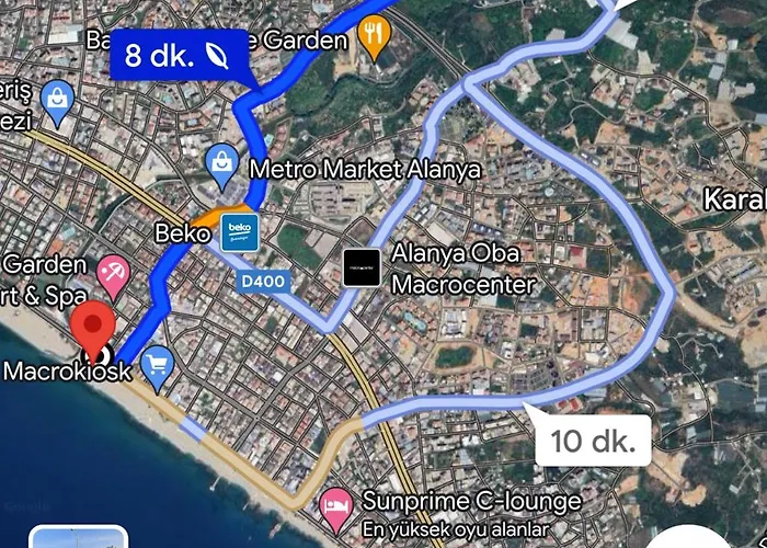 Silece Garden Uec Yatak Odali * Alanya