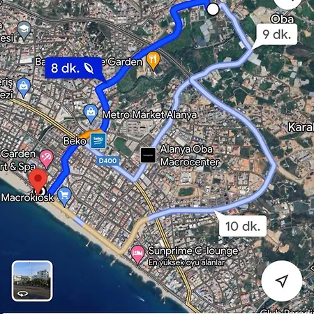 Silece Garden Uec Yatak Odali Alanya