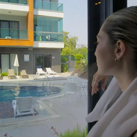 Апартаменты Silece Garden Uec Yatak Odali Алания