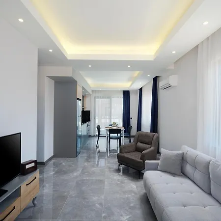 Silece Garden Uec Yatak Odali Апартаменты Алания