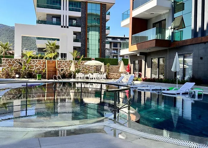 公寓 Silece Garden Uec Yatak Odali 阿拉尼亚